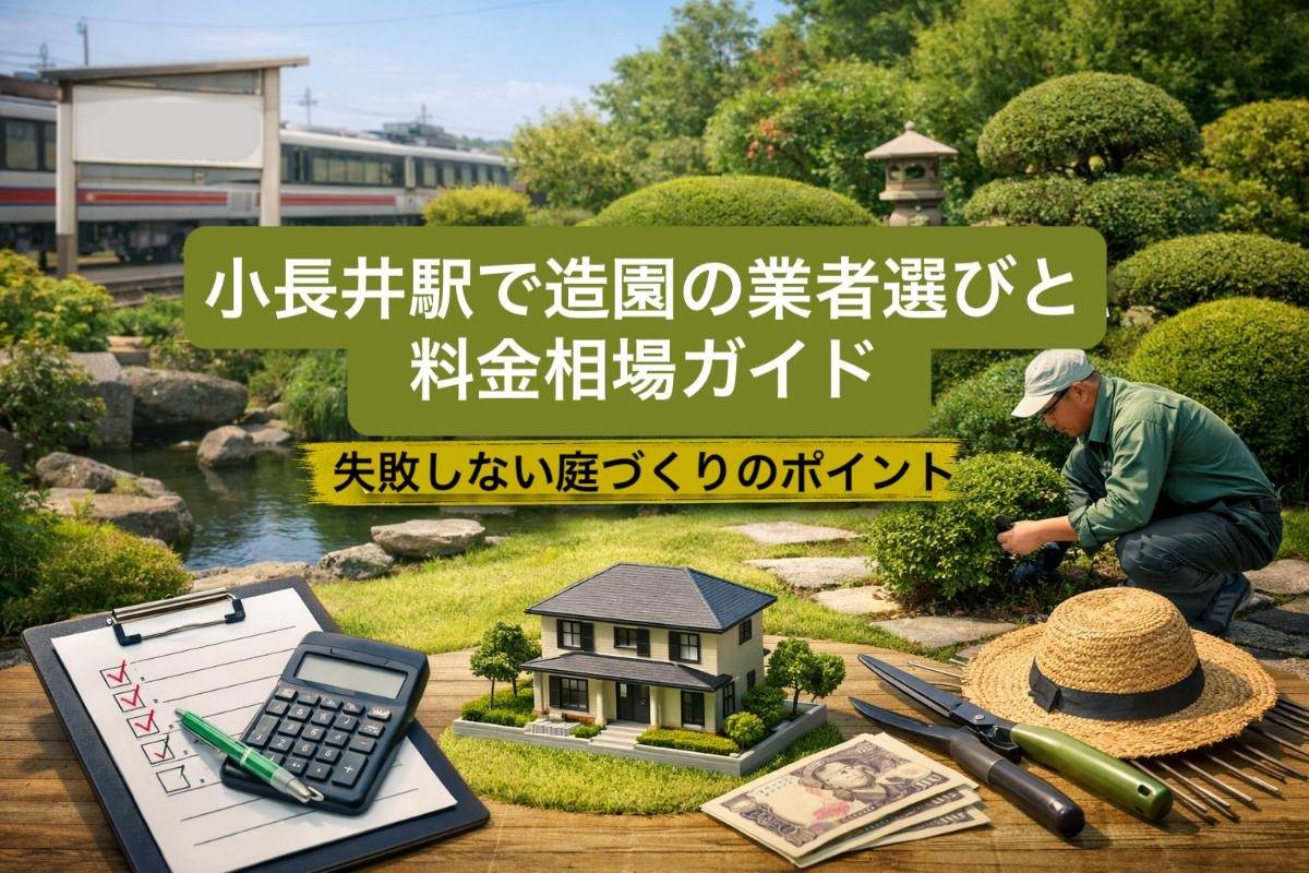 小長井駅で造園の業者選びと料金相場ガイド｜失敗しない庭づくりのポイント