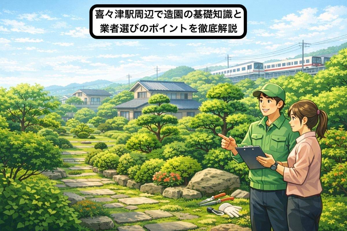 喜々津駅周辺で造園の基礎知識と業者選びのポイントを徹底解説